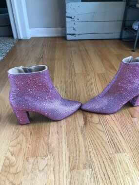 Betsy Johnson Cady Rhinestone Booties